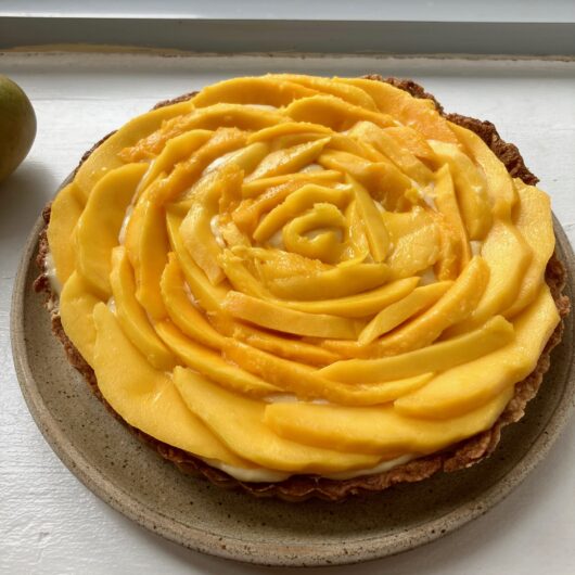 Mango Tart with Chinese Five Spice