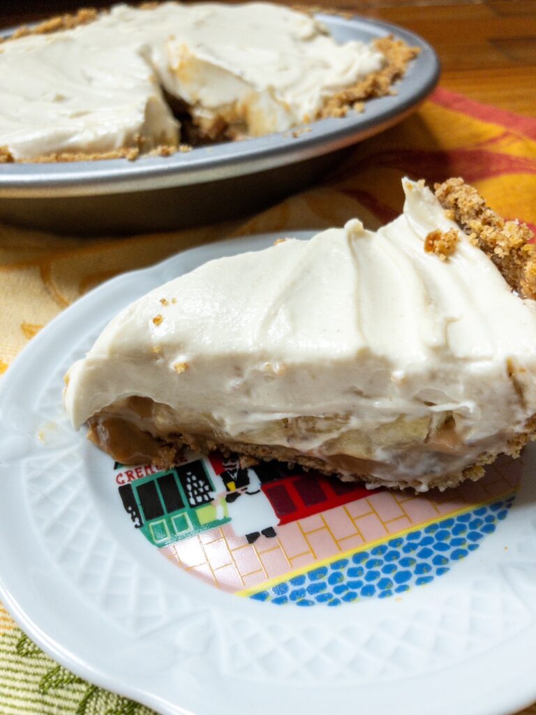 Perfectly sweet and salty banoffee pie
