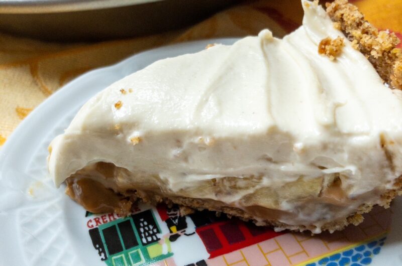 sweet and savory banoffee pie
