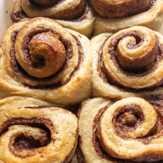 Banana bread cinnamon rolls