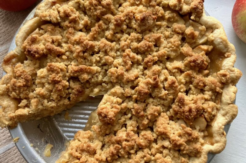 apple crumble pie