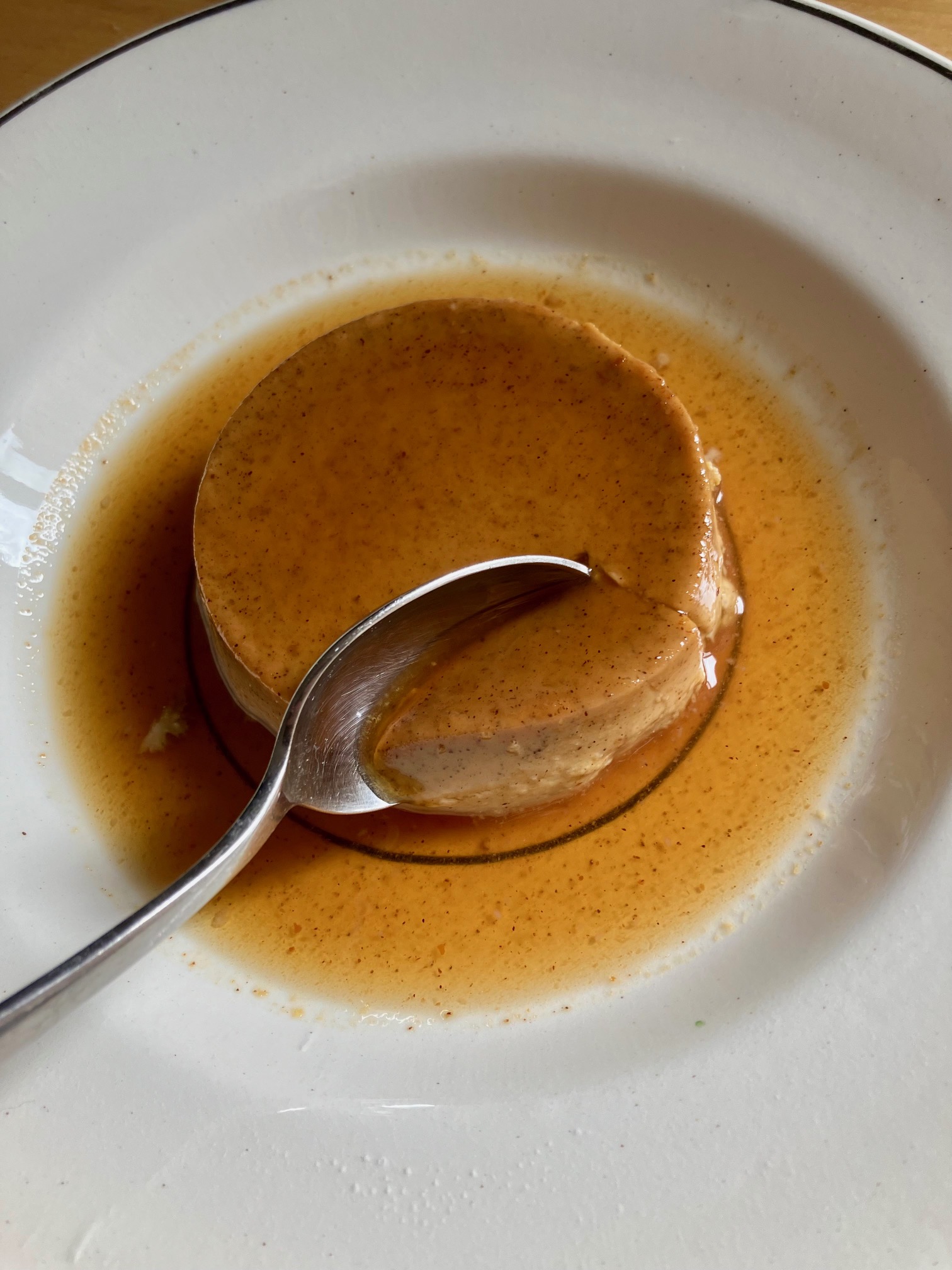 pumpkin spice latte creme caramel